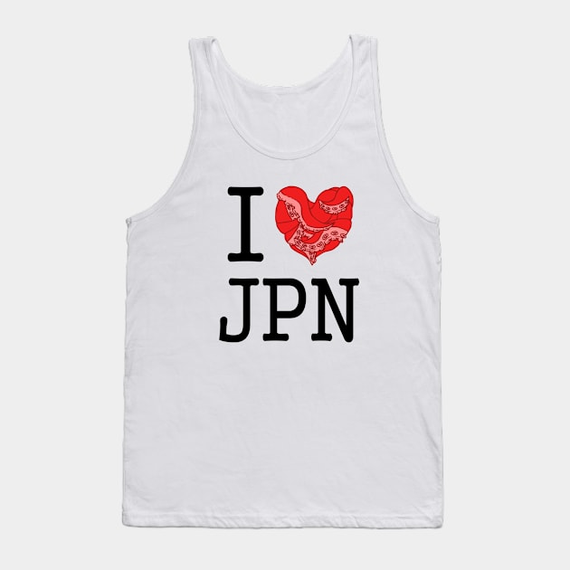 I Love Japan Tentacle Tank Top by sadpanda